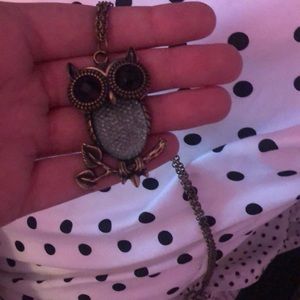 Owl necklace